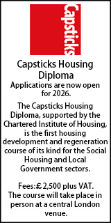 Capsticks Housing Diploma Sep 25 Banner