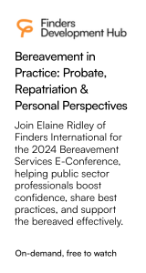 Finders Event Bereavement